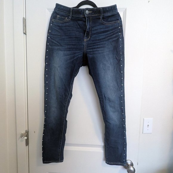 Jeggings with stud details - Picture 1 of 5